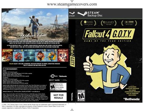 Steam Game Covers Fallout 4 Game Of The Year Edition Box Art