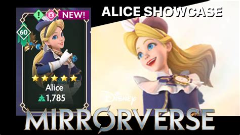 Disney Mirrorverse Alice 5 Star Level 60 Showcase Youtube