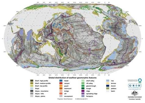 Image of the global geomorphology data used in this report. | Download ...