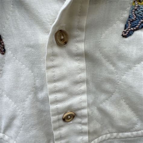 Vintage Kennington California Embroidered Stitched Western Button Shirt