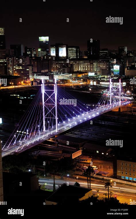 Nelson mandela bridge 'night' hi-res stock photography and images - Alamy