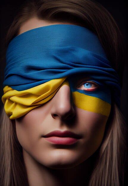 Premium Photo Horizontal Shot Of A Beautiful Strong Ukrainian Woman