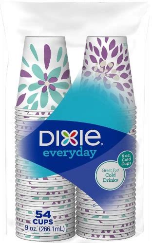 Dixie Everday Printed Paper Cups 9 Oz Kroger