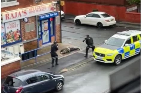 Watch Dramatic Moment Police Detain Gunman After Doncaster Shooting