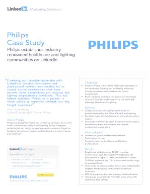 Fillable Online Philips Establishes Industry Fax Email Print PdfFiller