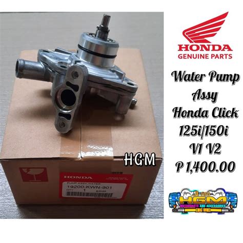 WATER PUMP ASSEMBLY HONDA CLICK 125i 150i V1 V2 19200 KWN 901 Lazada PH