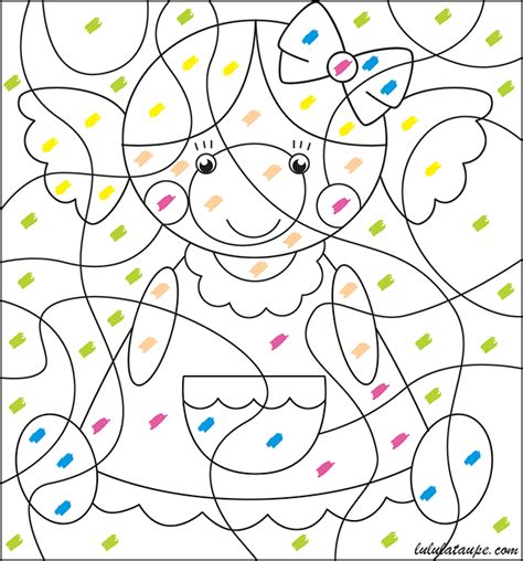 Coloriage Magique Pour Les Tout Petits Lulu La Taupe Jeux Gratuits