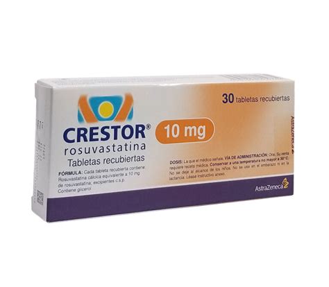 Crestor 10mg Tabletas Farmaciard