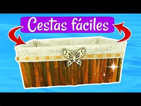 C Mo Hacer Cestas De Papel Periodico Reciclaje De Cajas Youtube