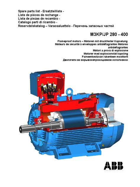 M3KP 3phase Squirrel Cage Motor 200KW 315 MLA 4 3GKP312410 BDG IE2 ABB