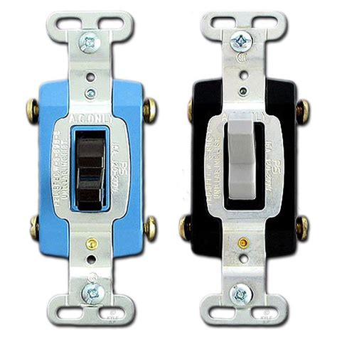 Toggle Light Switches & Dimmers for Wall Switch Plates - All Colors