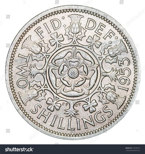 Two Shilling Coin Stock Photo 213370912 : Shutterstock