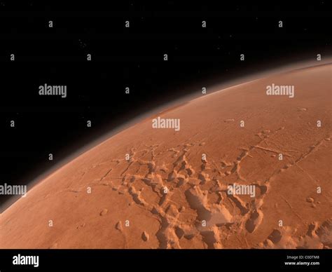 Mars Valles Marineris Is Host To The Largest Canyons In The Solar