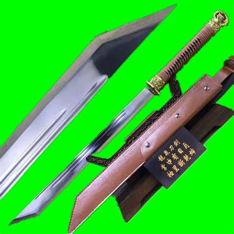 Handmade Chinese Wushu Sword Sharp 1062 High Speed Steel Kung Fu