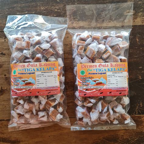 Jual Permen Gula Kabung Cap Tiga Kelapa Permen Bangka Kab Bangka