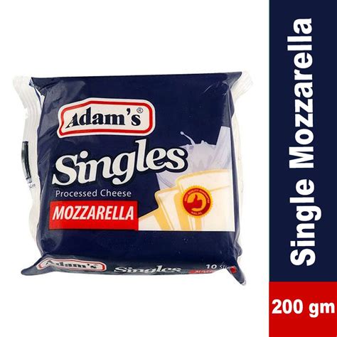 Buy Adams Single Mozzarella Cheese (slices) At Best Price - GrocerApp