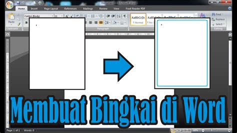 Cara Membuat Bingkai Di Microsoft Word 2007 Simple News Video YouTube