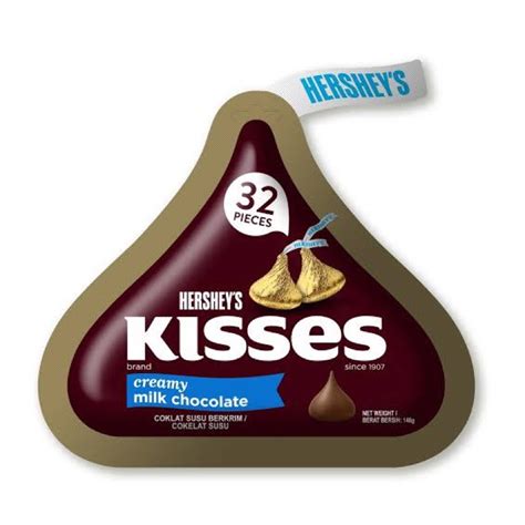 BIG PACK Hersheys Kisses Creamy Milk Chocolate 146g Shopee Malaysia