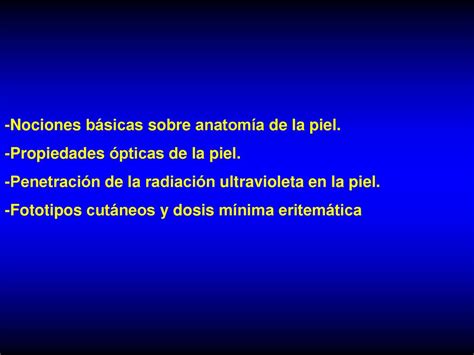 Tema Radiaci N Ultravioleta Y Piel Humana Ppt Descargar