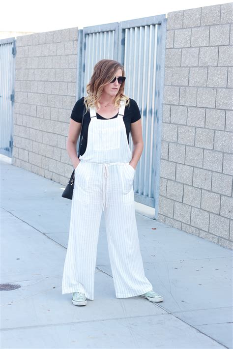 Super Soft Striped Overalls Forever21 Pacific Globetrotters