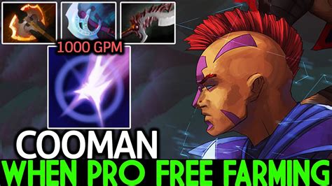 Cooman Anti Mage Pro Min Battle Fury Fast Farming Gpm Dota