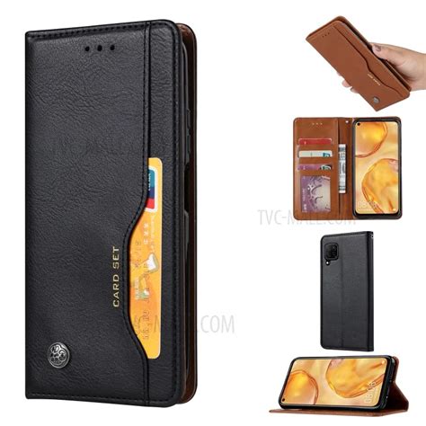 Auto Absorbed Leather Wallet Stand Case For Huawei P Lite Nova I