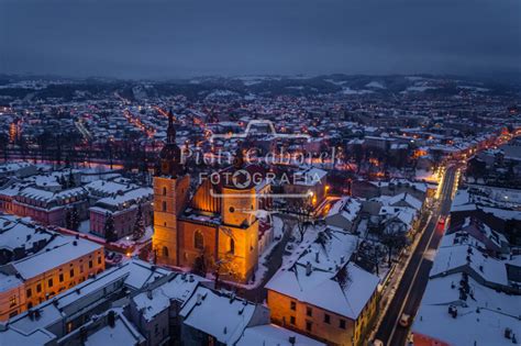 Nowy S Cz Bazylika Z Lotu Ptaka Piotr Gaborek Fotografia