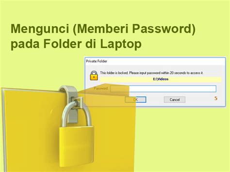 Cara Mengunci Folder Di Laptop Tanpa Atau Menggunakan Software Riset