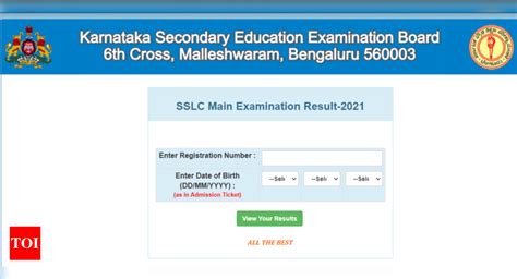 Karnataka Sslc Result 2021 Highlights Kseeb Class 10th Results