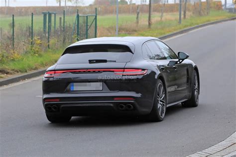 Porsche Panamera Facelift Spied Sport Turimso Features Different