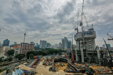 Under Construction Pnb 118 Building Kuala Editorial Stock Photo Stock