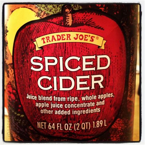 Trader Joes Spiced Cider InstaReview Roasted Beanz