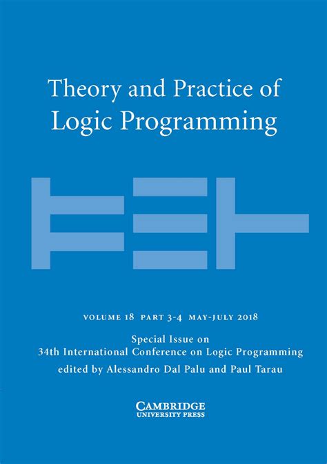 The Theory And Practice Of Logic Programming