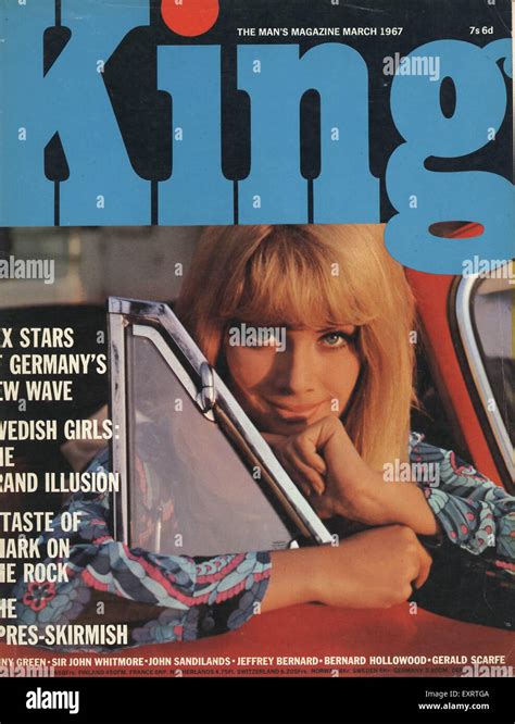 1960s UK King Magazine Cover Stock Photo - Alamy