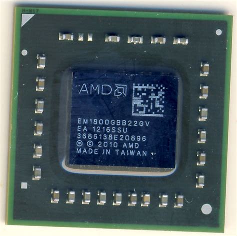 Процессор AMD E серия E2 1800 EM1800GBB22GV BGA413 Ремонт ноутбука