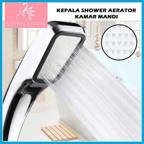 Jual Kepala Shower Mandi Lubang Head Pancuran Air Tekanan Tinggi