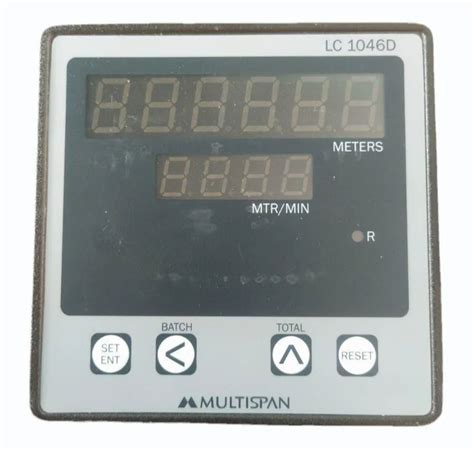 Grey Black Digital Multispan LC1046D Electric Length Counter At Rs 3500