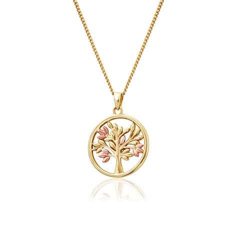 Clogau Gold Tree Of Life Pendant Jeweller In Harrogate Yorkshire