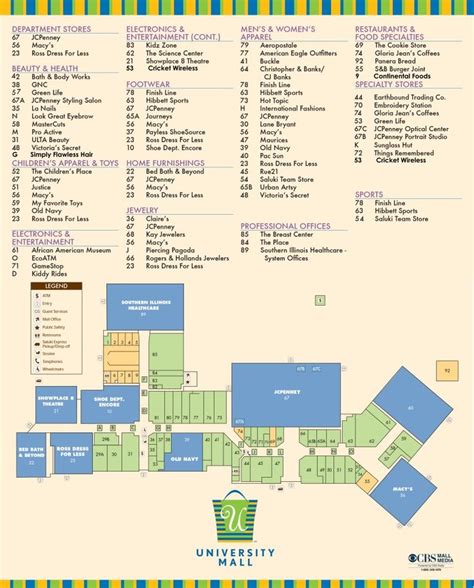 Mall Del Norte Map