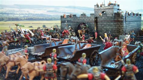 Airfix Roman Fort Diorama 172 Scale Youtube