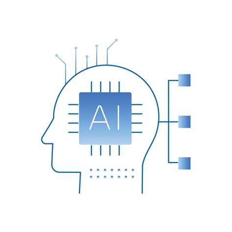 AI Data Analysis Icon Machine Learning Data Symbol Big Data And AI