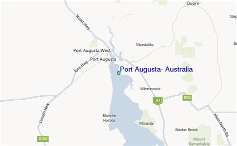 Port Augusta, Australia Tide Station Location Guide