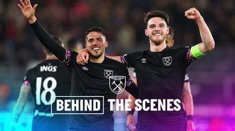 Az Alkmaar West Ham Dressing Room Celebrations After Hammers Win