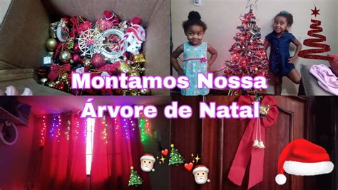 Montamos Nossa Árvore De Natal Voltei Meus Vídeos