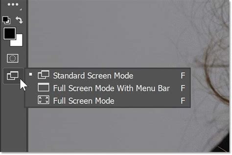 Hide Photoshop With Screen Modes And Interface Tricks