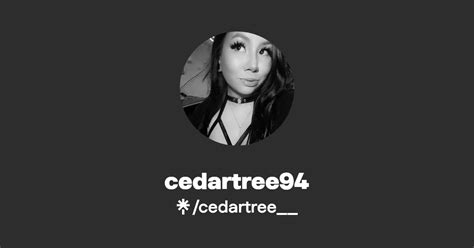 Cedartree94 Twitter Instagram Tiktok Twitch Linktree