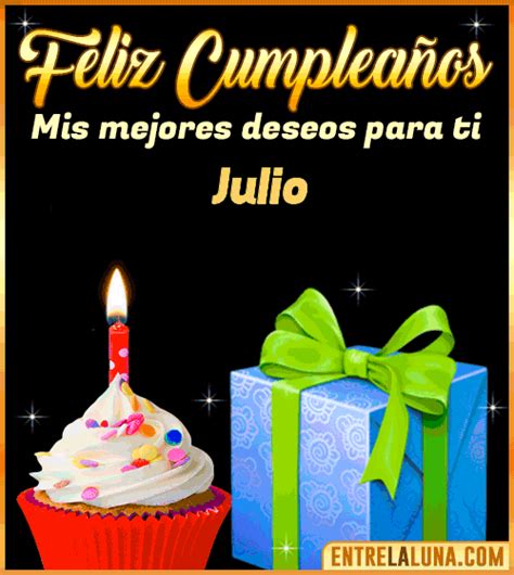 Feliz Cumplea Os Julio Felicidades Julio