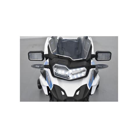 Bmw F850 Gs Police Blanc Moto électrique Pour Enfant 12 Volts