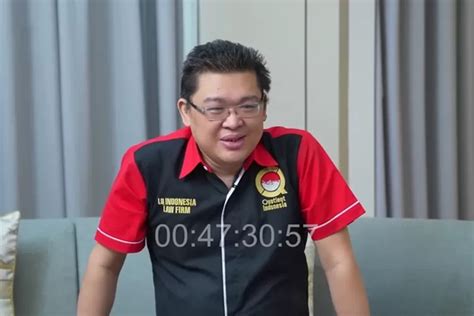 Ogah Bahas Pilpres 2024 Hingga Sebut Pemilu Sudah Di Set Up Alvin Lim