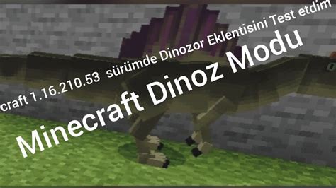 Minecraft Dinazor Modu Youtube